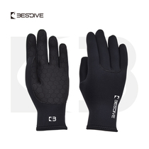  BESTDIVE professional free diving gloves comfortable sunscreen neoprene outdoor diving warm gloves