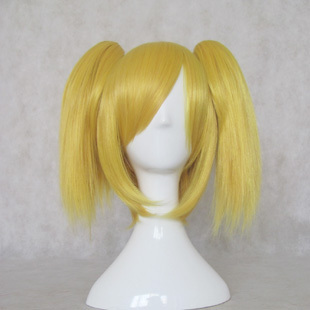 taobao agent Vocaloid, wig, yellow mini-skirt, cosplay