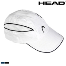 HEAD Hyde tennis hat sun hat sports hat breathable sweat-absorbing white and black