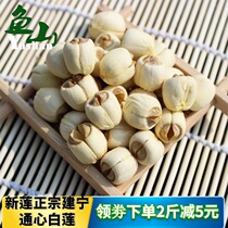 2021 Fujian authentic Jianning white lotus seed farmhouse hand-selected high quality self-produced white Lianzi coreless dry goods 500g