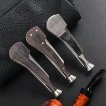 Pipe tool Ebony tobacco knife pipe accessories pipe press Rod three-in-one pipe maintenance cleaning tool