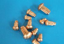 (Factory Direct) knurled red copper sign rivet ￠ 1 5*3 1000 price