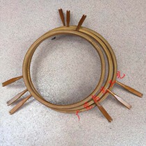 Embroidered eye cage gold green cage wide cage wave cage old bamboo cage wide-style bamboo arhat ring bar round bar special accessories