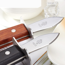 Stainless steel oyster knife Tilting oyster consumption Oyster knife Oyster knife Oyster knife Oyster opener prying shell artifact Cockles professional tools Commercial