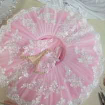 Childrens flower fairy pink tutu Swan Lake Sleeping Beauty performance costume Professional TUTU skirt performance stage outfit