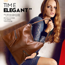 British (designer) Sandro Tarpin leather Women bag European and American tide large capacity shoulder bag Hand bag