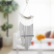 Shuangyu resin like teeth aluminum tube wind chimes shop wall-mounted house wind chimes hanging ornaments to give people holiday gifts decoration