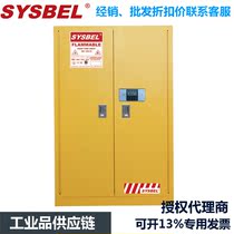 SYSBEL 45 gallon combination lock cabinet security storage cabinet WA810452 self-closing door fire safety cabinet