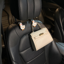 Car hook seat back row hidden storage hook Cute cartoon creative car multi-function storage hook