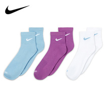 Nike socks men socks 2021 autumn new three pairs running training sports socks casual socks SX6893-907