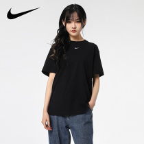 NIKE NIKE NIKE short sleeve womens T-shirt 2021 summer New loose round neck half sleeve sportswear DH4256-010