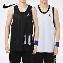 Nike sleeveless T-shirt mens 2021 summer new Jordan double-sided wear training sportswear vest DA7235