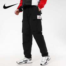 Nike Nike AJ sports trousers mens pants 2021 autumn and winter new big pocket casual overalls CV3178-010