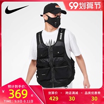 NIKE NIKE NIKE vest men jacket 2021 Spring Summer New tooling pocket sportswear coat tide DA0500-010