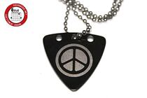Watson GsusMusic metal punk titanium steel pick necklace peace peace anti-war