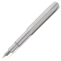 Kaweco Al Sport Fountain Pen, Silver, Extra Wide