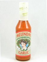 Melindas Garlic Habanero Hot Sauce (Pack of 6) May