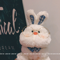 ins Rabbit doll Birthday gift Childrens Day 520 doll Cute Bear Healing doll Plush toy female