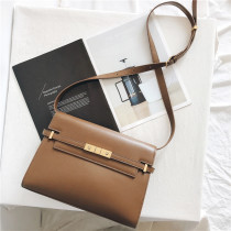 Yang forest Manhattan bag female senior texture ins minority summer shoulder shoulder bag Kelly bag female leather