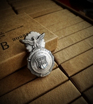 US public hair USAF US Air Force Security Police Badge SP Security Police Badge