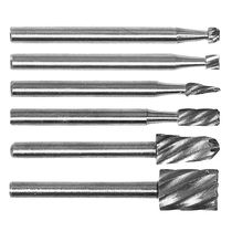 Carbide rotary file knife set wood carving carving head milling cutter metal grinding head wood bone wenplay carving