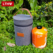 LTHW outdoor gas tank storage bag Camping flat gas tank portable anti-collision thickened car gas tank anti-high temperature