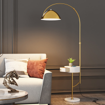 Fishing lamp floor lamp light luxury living room Nordic design Net red post modern creative coffee table bedroom table lamp sofa lamp