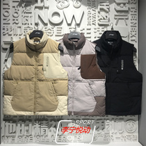 2021 Winter new Li Ning Anti-Wu BAD5 basketball mens warm upright collar down waistcoat waistcoat AMRR011