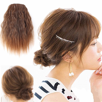 Wig female pad hair piece Hair root fluffy corn perm Increase hair volume Curly hair incognito invisible hair block hair extension piece