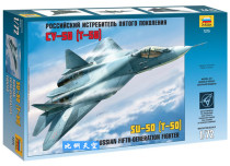 Assembly model Red Star 7275 1 72 Russian T-50 stealth fighter