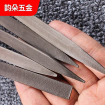 Shjin file knife steel file woodworking polishing metal triangle semicircle model file manual DIY shaping small file set