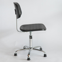 Anti-static chair PU foam backrest clean room work stool laboratory lift ESD pulley seat spot