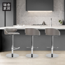 Bar chair light luxury bar chair lift modern simple high chair home bar chair Nordic high chair home bar chair