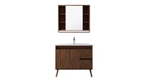 Jiumu floor bathroom cabinet A1243