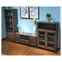 Guangming furniture modern new Chinese style solid wood combination hall cabinet-floor cabinet WX1Y-3601-150