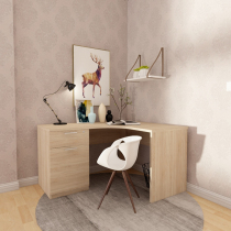 Feimei-customized imported love grid D21L desk native oak 60 colors modern minimalist style
