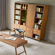 Muyuan rain Nordic modern simple solid wood desk computer desk light luxury calligraphy table ash wood study home