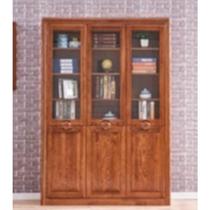 Guangming Furniture Jinding Series New Chinese Three Door Bookcase