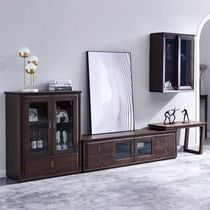 Guangming Furniture Modern Light Luxury Puyu Living Room Furniture Combination Hall Cabinet 798-3601-95