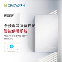 Xiaowai full premixed condensing wall-mounted boiler intelligent constant temperature heating bath 24kw full premixed condensation