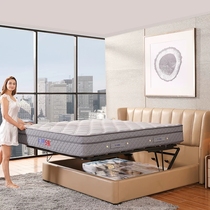 The Sesame Street Sleep 3D mattress on the back of the night.