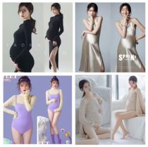 Photo studio maternity clothes 2021 New pregnant womens suspenders skirt take photos at home pregnant womens photos costumes at home props