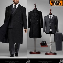 POPTOYS X34 1 6 Batman big Ben coat suit suit soldier doll hand-made accessories model spot