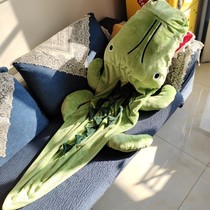 Zhonghua home Japanese crocodile sleeping bag office nap blanket single student child thick warm flannel