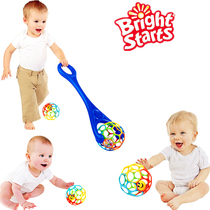 KIDSII Oball Obo ball baby toy hand grip ball 0-1 year old baby toddler hand push toy roll ball