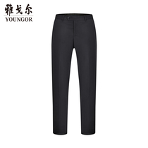Youngor mens trousers spring and summer official new shopping mall with the same business casual stretch trousers trousers 4238