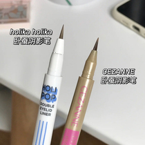 Zoom In Eyes South Korea Hoolika Liquid Sleeper Shadow Pen Double Head Deepening Double Eye Peel Eye Line Fluid Solid Recommendation