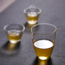 Qifengju Japanese hammered glass Road Cup high-end tea set tea division Gong style tea cup male Cup single