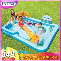 INTEX57161 childrens paddling pool baby swimming pool home Ocean ball pool water park fishing pond