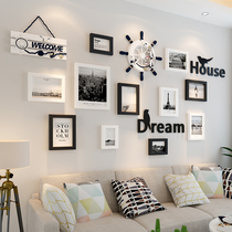 Modern minimalist living room wall decoration creative wall hanging decoration bedroom background wall pendant Wall Wall decoration wall wall decoration free hole